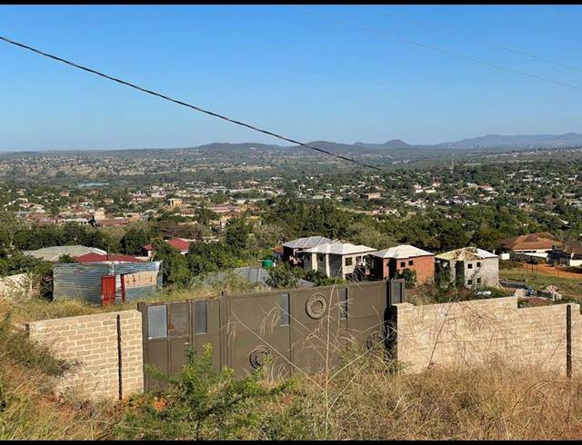 LAND FOR SALE IN THOHOYANDOU